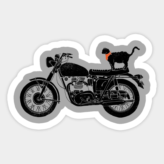 Purrfect Roadtrip... Sticker by NDTank